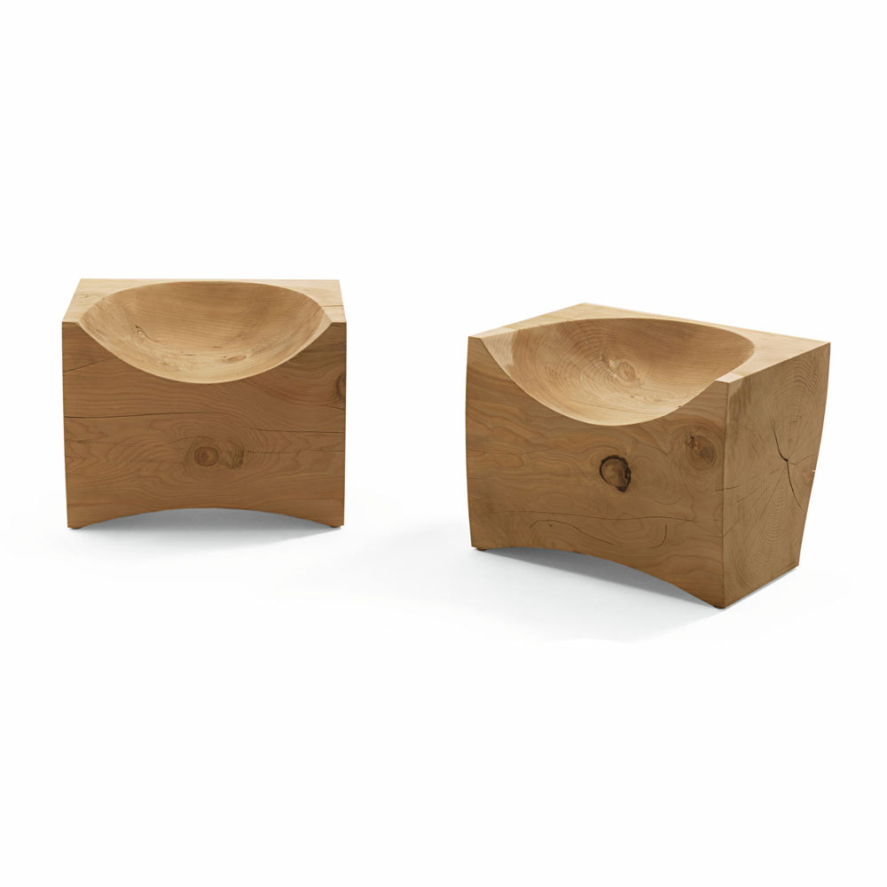 Pouf mod. CountryCube - Design Alpino